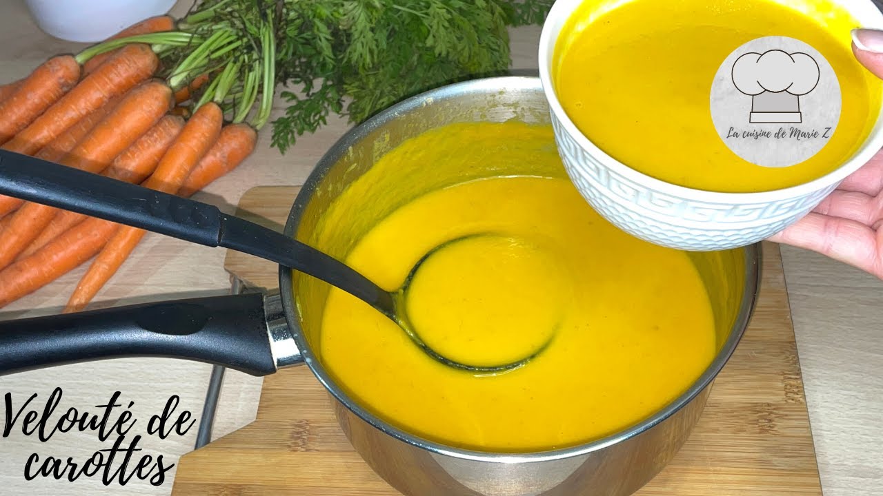 Velouté de carottes curry à petit prix ! 🥕 - YouTube
