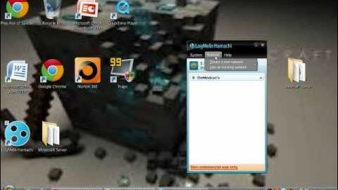 How To Make a Hamachi Server-FREE!