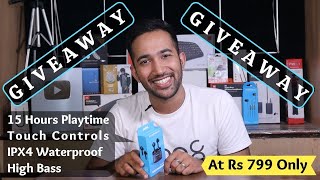 GIVEAWAY - Ambrane NeoBuds 33 True Wireless Earphones | Wireless Earphones Below Rs 799 | Unboxing