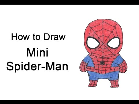 How to Draw Spider-Man (Mini / Chibi) - YouTube