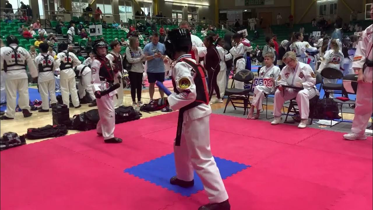 Cayden Harrison ATA Martial Arts Combat Sparring Paragould Arkansas