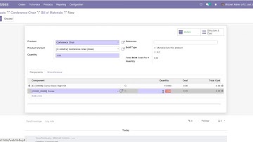 How to Update Product Cost from #BOM | Odoo Apps Features #odoo #productcost