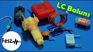 Building INDUCTOR-CAPACITOR Baluns