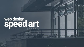Web Design Speed Art - Project # 3  Part 1 of 3