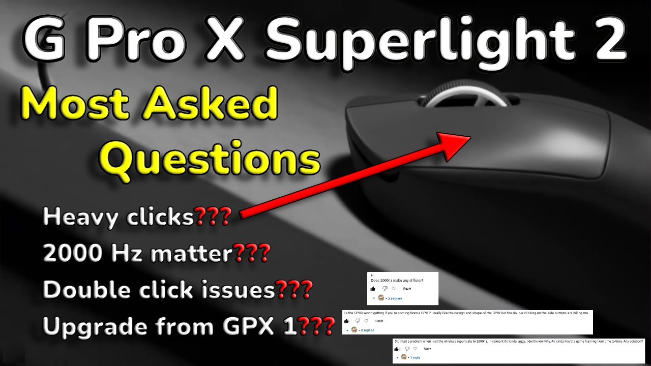 What's different about the Logitech GPX Superlight 2