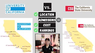 A Detailed Comparison between the UC System and the CSU System