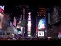 New York Broadway street at night