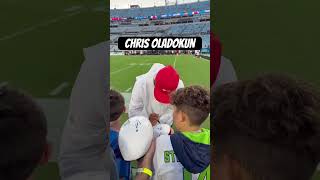 🔥#19 QB on the Kansas City Chiefs Chris Oladokun. Cool dude!! 🔥