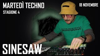 Sinesaw Live Set Martedì Techno Bonasera Modena - Centrale 66 181125