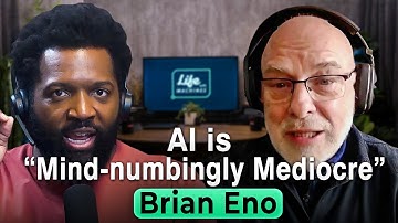 Brian Eno Talks AI Art, Oblique Strategies and Making Music | Full Episode