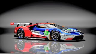 Gran Turismo 7 / Ford GT GTE PRO Ganassi USA Team #68 2016 / 24h Le Mans