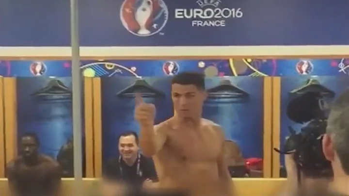 Cristiano Ronaldo Motivate Players after Final EURO 2016~Portugal vs France 1:0 UEFA EURO 2016 - DayDayNews