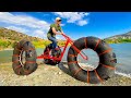 Epic bike transformation into all-terrain marvel! Car and bicycle hacks
