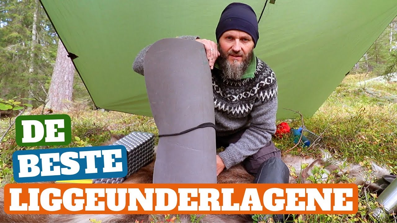 Friluftsliv - Liggeunderlagene vi har valgt for friluftsliv hele året