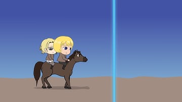 Chibi Attack On Titan Transform To Hero Fantasy Part 2 - AOT Fan Animation