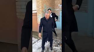 Президент Шавкат Мирзиёев Учтепа туманида