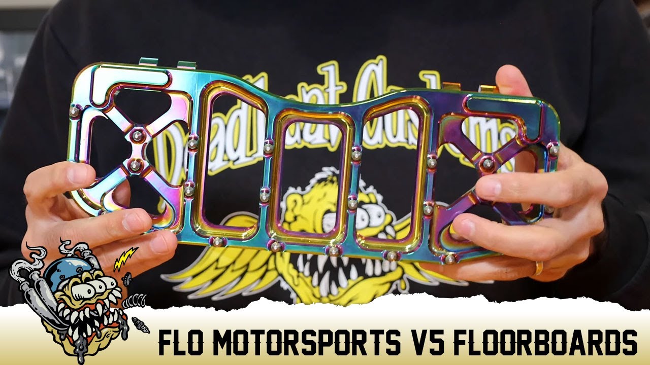 Flo Motorsports V5 Harley Bagger Floorboards Overview DeadbeatCustoms