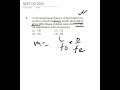 NEET UG 2025 SOLUTION ANSWER  2