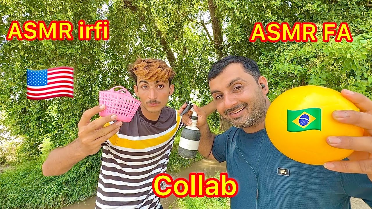 ASMR collab with ASMR irfi - YouTube