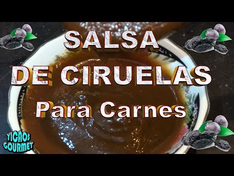 Video: Sopa De Crema De Frijoles Con Salsa De Ciruelas Pasas