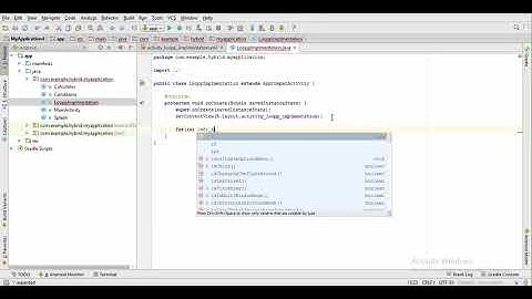 Android App Development for Beginners   28   Simple for loop in urdu