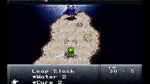 Chrono Trigger-Frog VS Magus(spoilers)