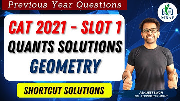 Suppose the length of each side of a regular hexagon | Geometry | CAT 21 Slot 1 | Shortcut Solution