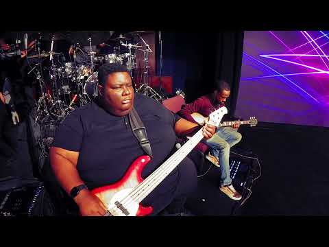 What A Might God | City Of Refuge Band | B Dub Bass Cam #music #foryou #viral #dance #duet