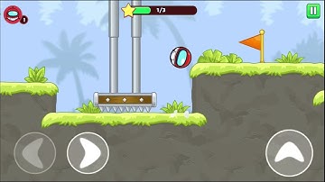 Roller Ball 5 Android & ios Mobile Game Red Ball Level 136-137-138-139
