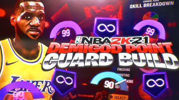 NBA 2K21 BEST SLASHING PLAYMAKER BUILD! THIS BUILD IS GAME BREAKING! 50+ BADGES