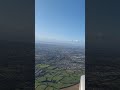 Flying near Bristol to Bristol Airport #easyjet #bristol ##bristolairport #travel #somerset