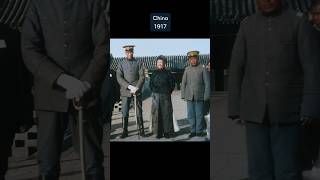 China 107 Years Ago!❤️ #Colorized #Historical #Shorts