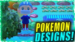 How To Get Pokemon Custom Designs In Animal Crossing New Horizons! Pokemon QR Code Guide!