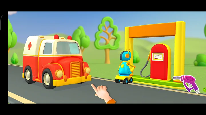 Cartoon Ambulance for Children | Learn Emergency Vehicles for Kids | Speedie DiDi Toddler Learning🚑