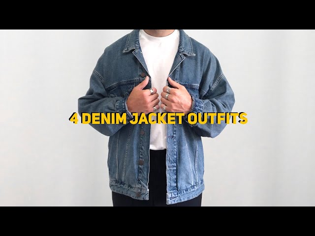 Black Denim Jacket Outfits For Men (295 ideas & outfits) | Lookastic