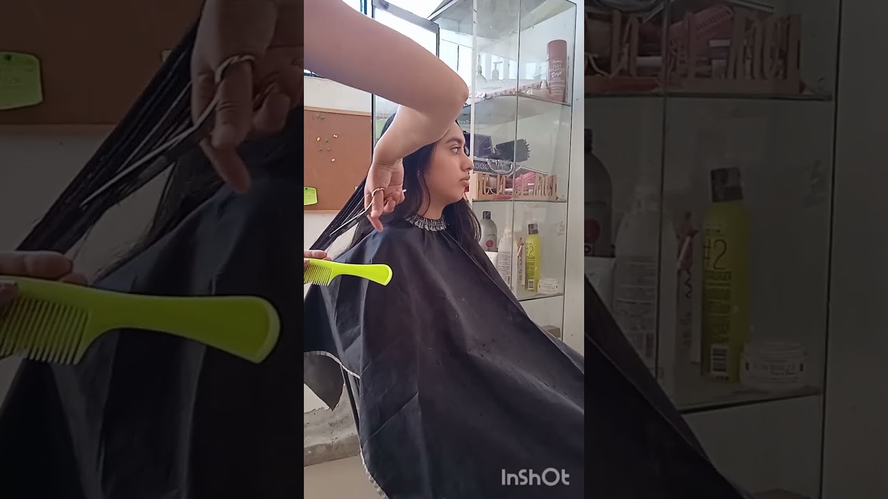 Corte recto con laterales efecto desfilado