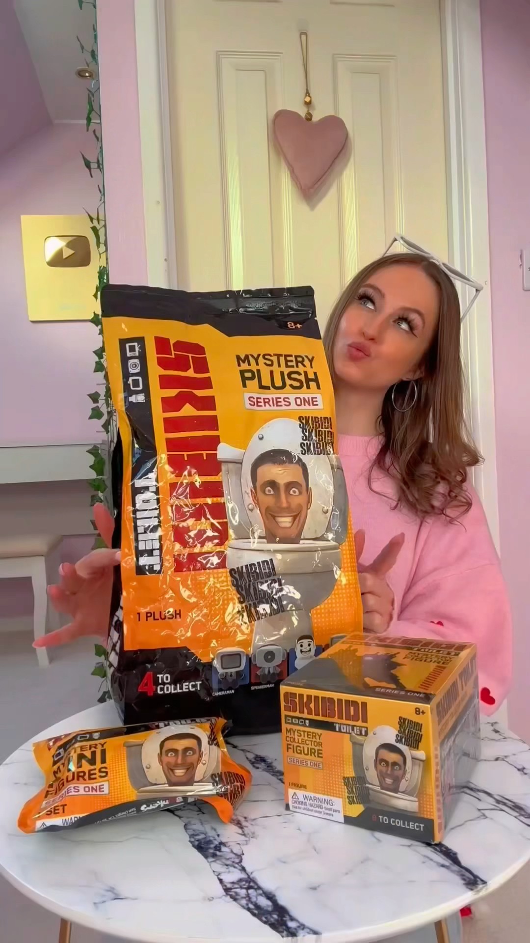 [ASMR] UNBOXING THE *ULTIMATE* SKIBIDI TOILET MYSTERY SURPRISES!!???⁉️ #Shorts