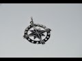 Изготовление серебряного кулона"Роза Ветров"\manufacturer of silver pendant