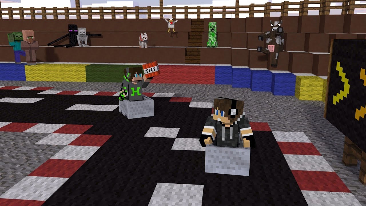 Han Kanalla Yarıştık | Minecraft Hayran Haritası