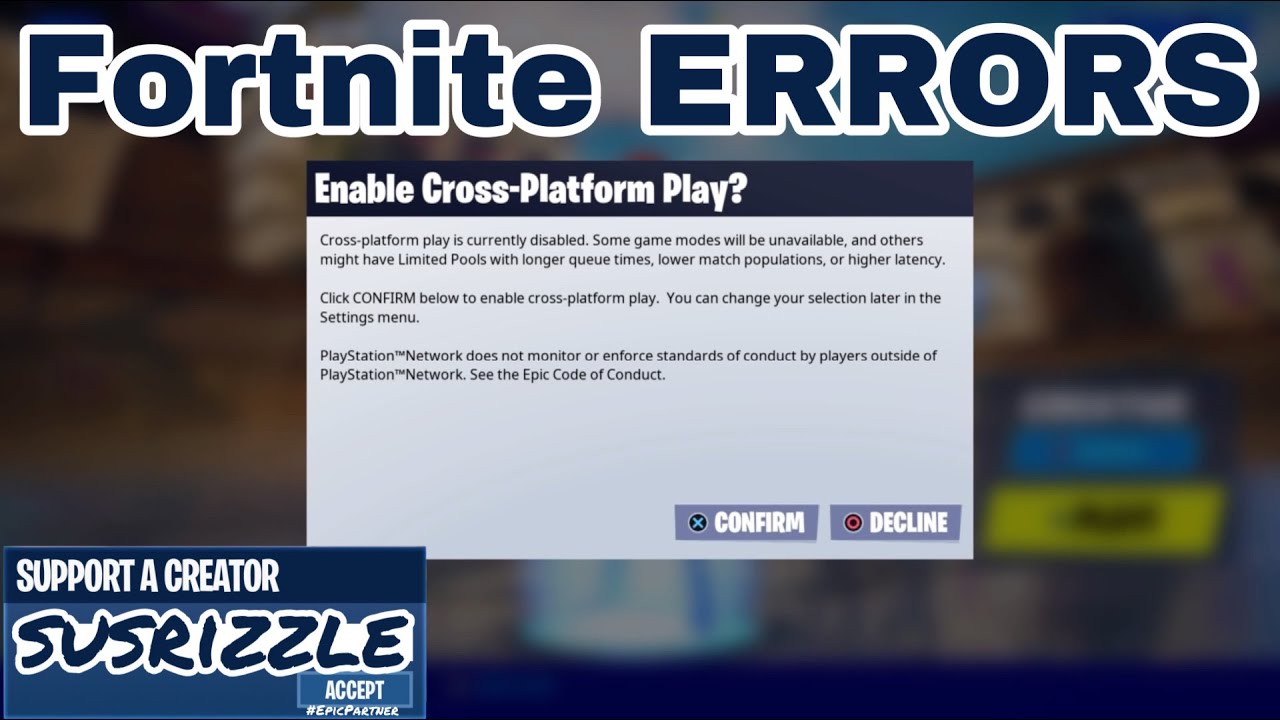 How to Enable Cross Platform Fortnite Xbox?