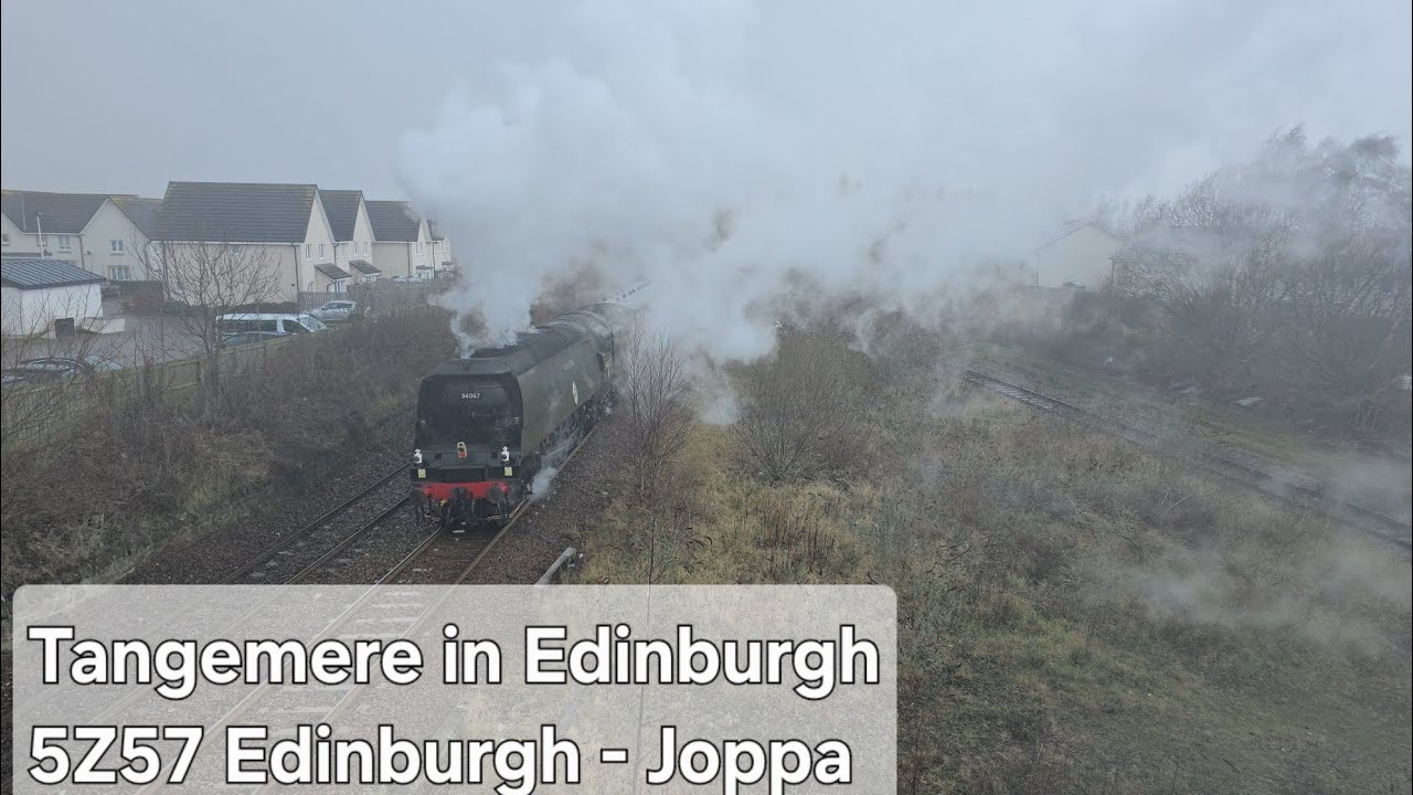 Tangmere in Edinburgh, 5Z57 Edinburgh to Joppa - YouTube
