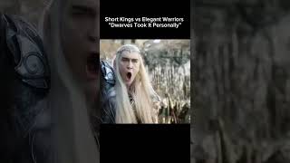Dwarves vs Elves — Pride Before the Real War #movieclips#movie #film#hobbit#ancienthistory#history