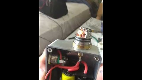 Made An Unregulated Dual 18650 Box Mod!