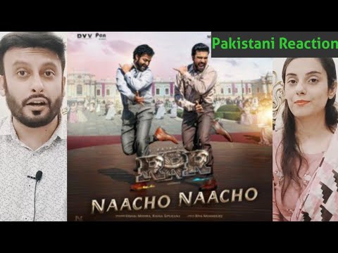 Pakistani Couple Reacts to Naacho Naacho Full Video RRR NTR, Ram Charan M M Kreem SS Rajamouli Vis