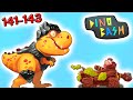 Динозавры против Троглодитов 141-143 в DINO BASH прохождение мульт игры про динозавров на андроид