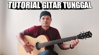 TUTORIAL GITAR TUNGGAL,teknik tangan kiri,Part3,IRAMA PUCUK PAUH.