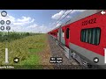 🔥 Dangerous Wap5 Amrit Bharat Locomotive Leads Intercity express+Howrah Local Skipping 90° 