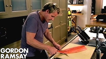 How To Skin and Debone Fish | Gordon Ramsay
