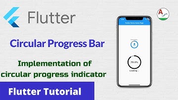 Flutter In Nepali(Part- 86 CircularProgressIndicator in Flutter)