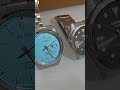 Alba Tiffany AL4321 and Seiko DessKX SRPE51K1 Automatic. Best pic for your daily wear. #bluedial